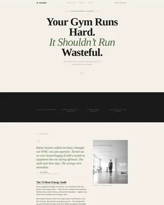 Fitness Consulting Reviews Website Template