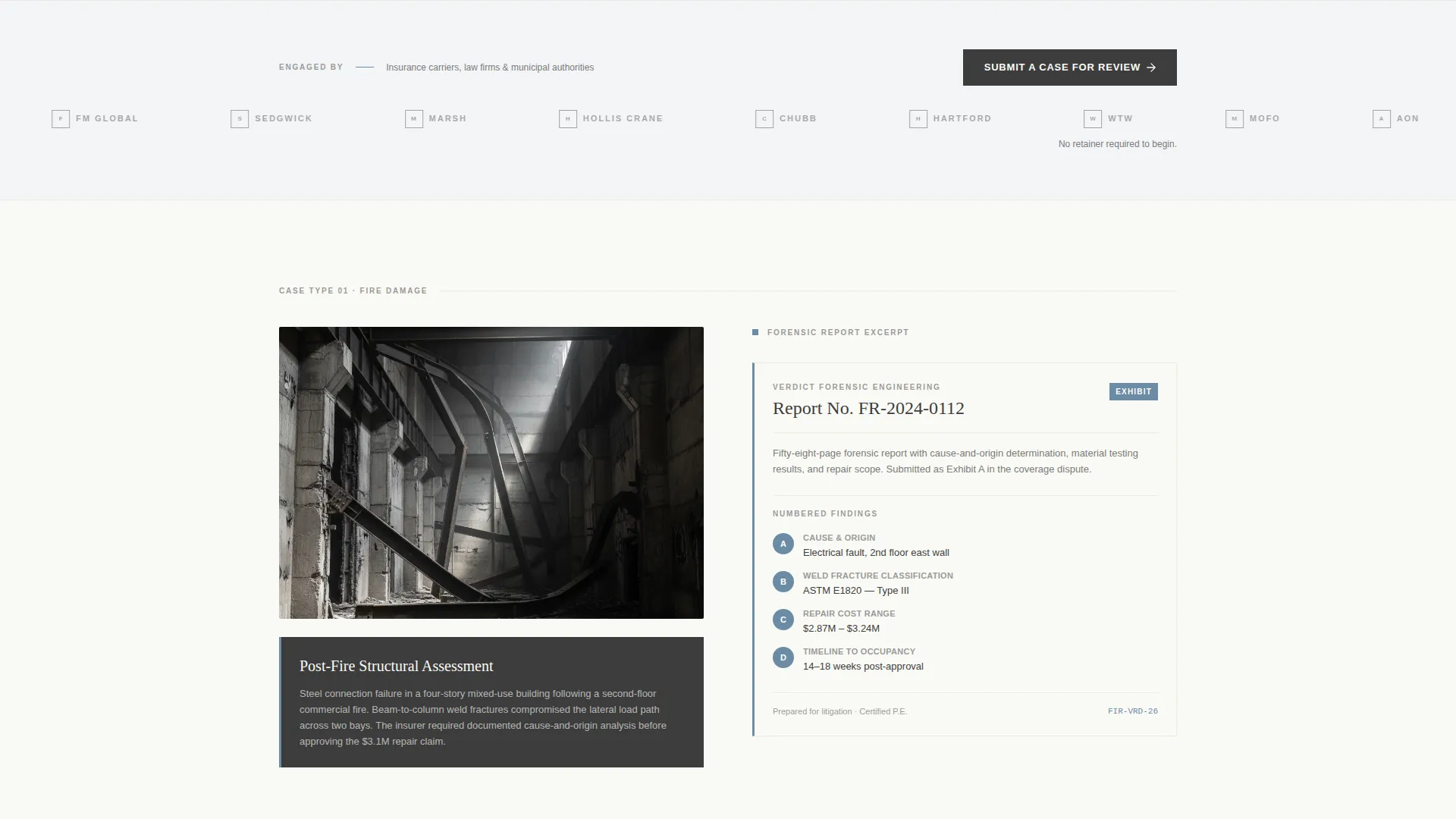 Engineering Consulting Reviews Website Template