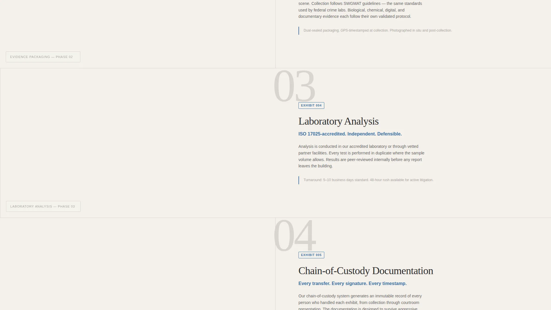Private Investigation Blog Website Template