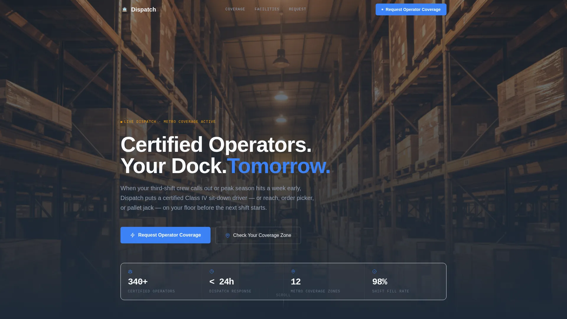 Forklift Operator Reviews Website Template