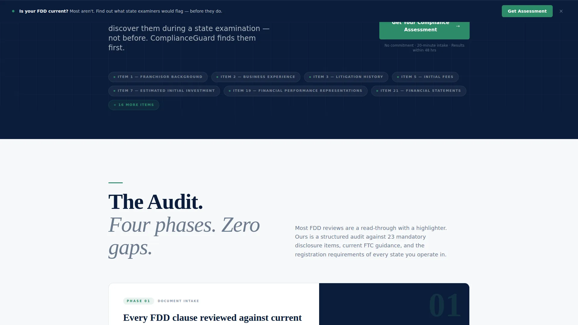 Franchise Consulting Booking Website Template