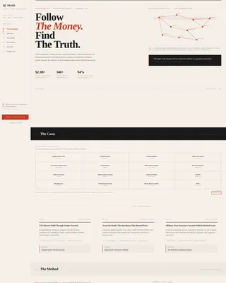 Private Investigation Booking Website Template