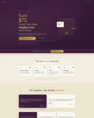Garage Door Repair Marketing Reviews Website Template