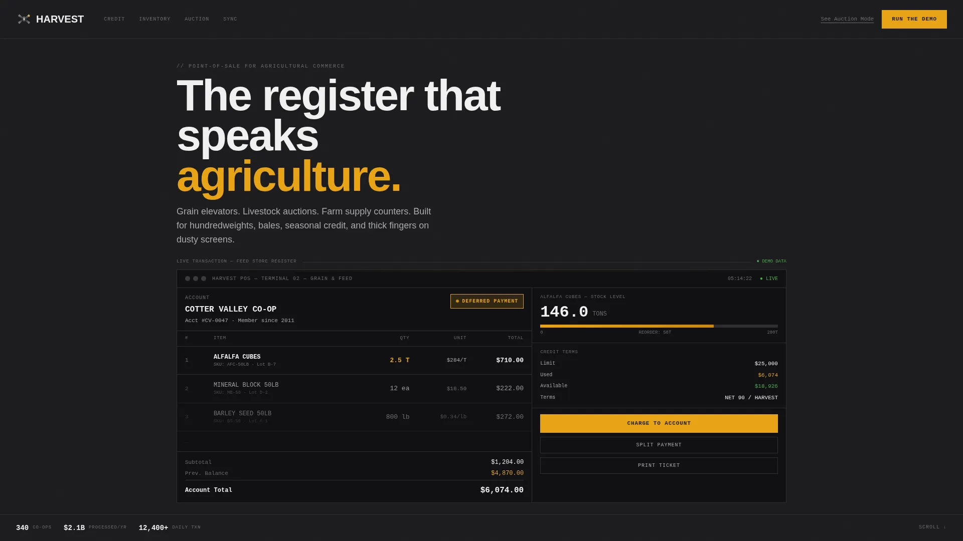 Agriculture Software & SaaS Reviews Website Template