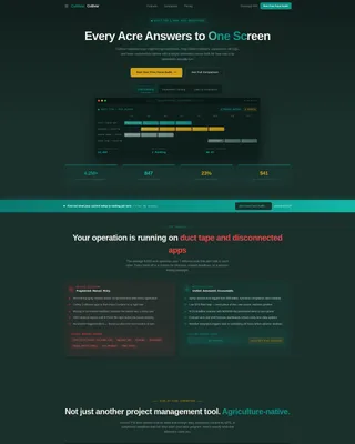 Agriculture Software Specialist Directory Website Template