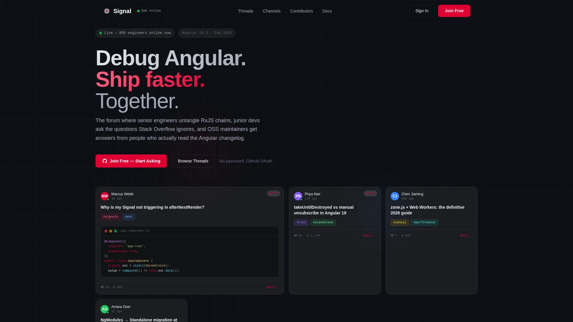 Developer Documentation Reviews Website Template