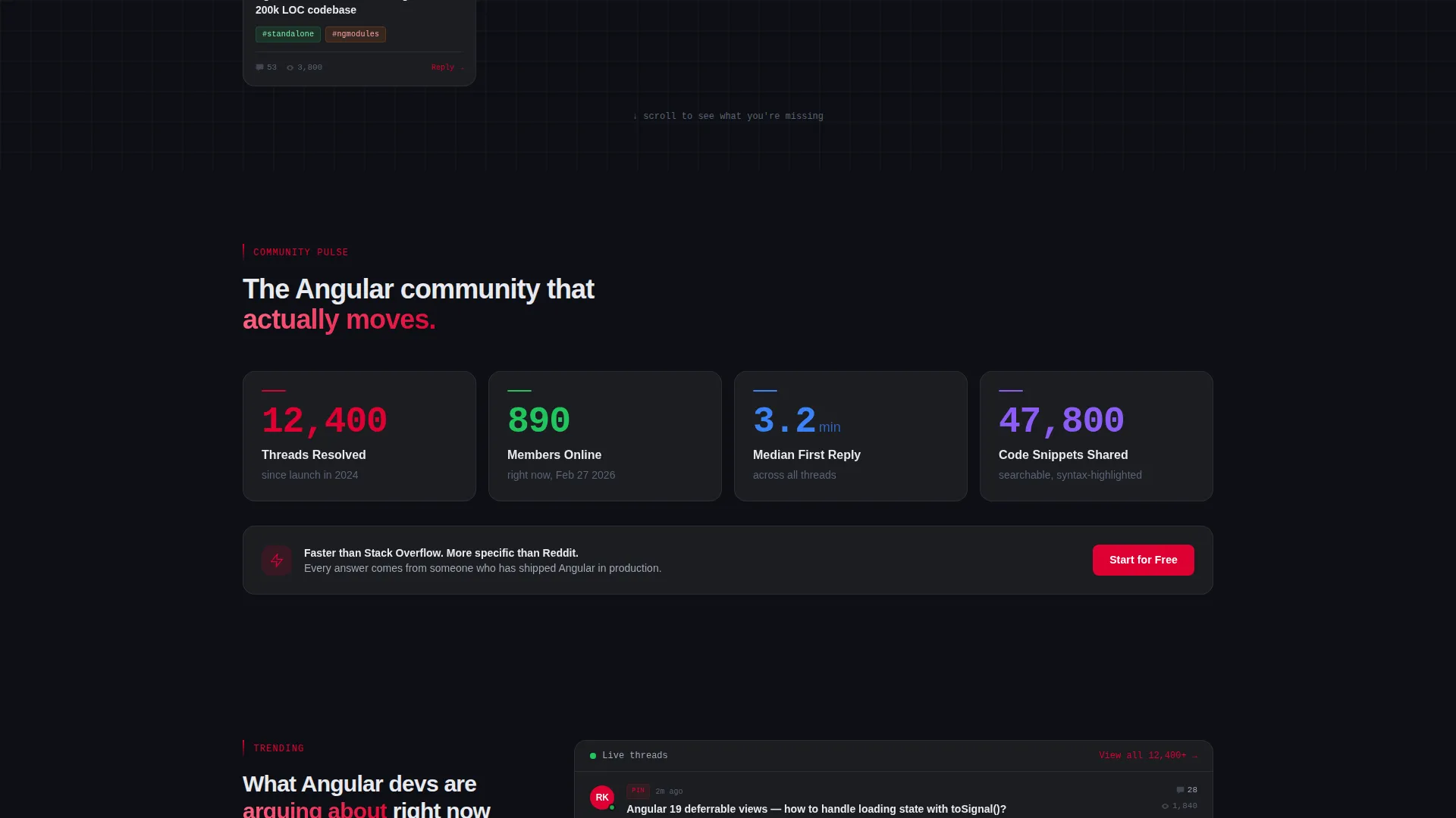 Developer Documentation Reviews Website Template