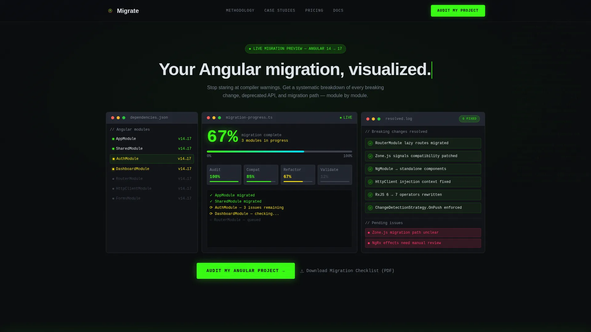 Developer Documentation Specialist Reviews Website Template