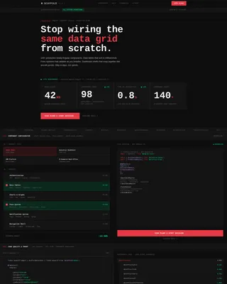 Developer Documentation Professional Website Template