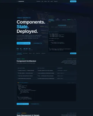 Developer Documentation Directory Website Template