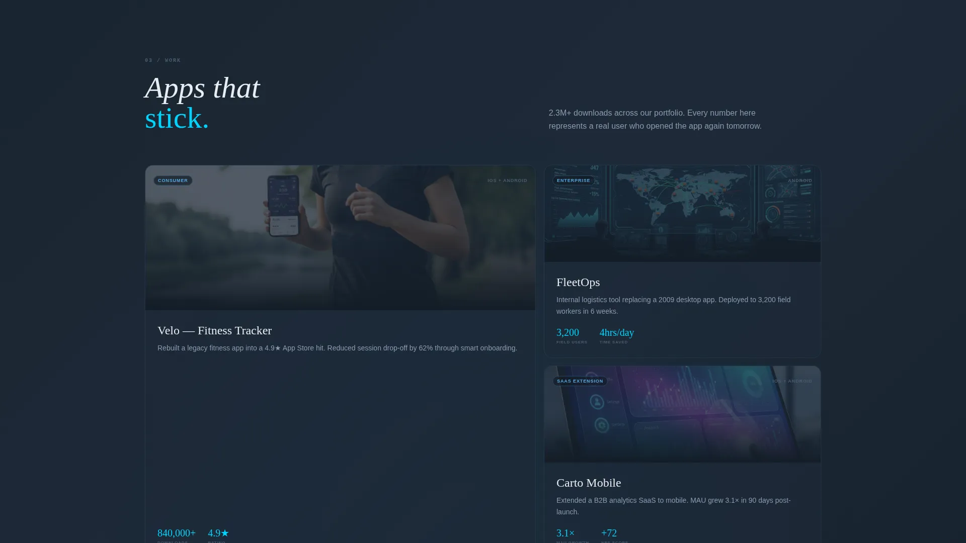 App Development Agency Landing Page Template