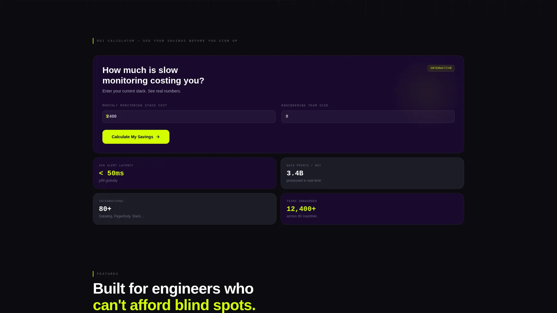 Bento Grid App Landing Page Template