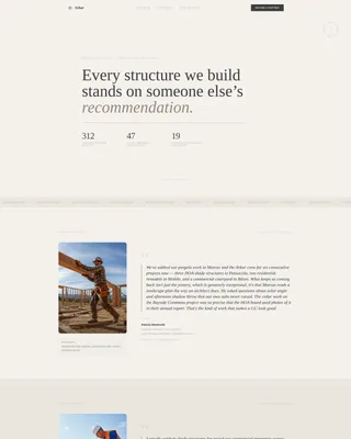 Pergola Builder Review & Referral Partner Landing Page