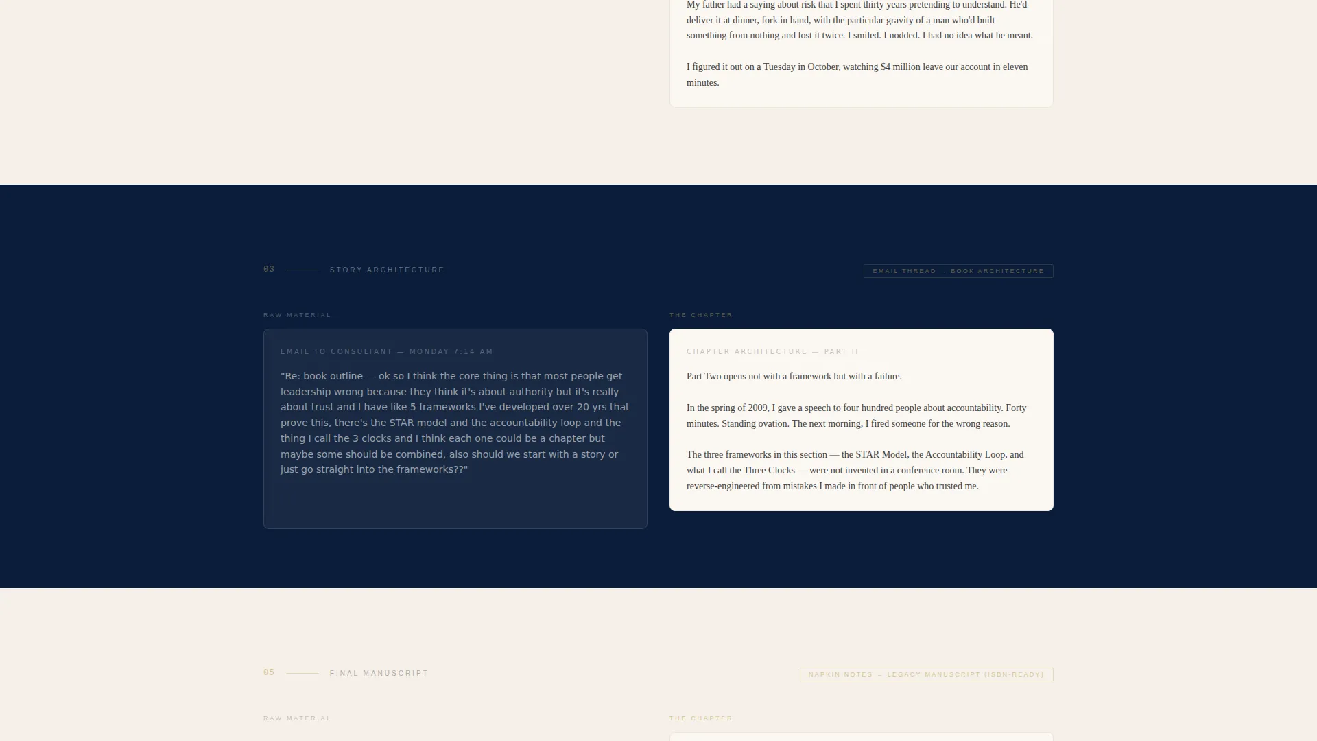 Ghostwriter Landing Page Template for Solo Studios