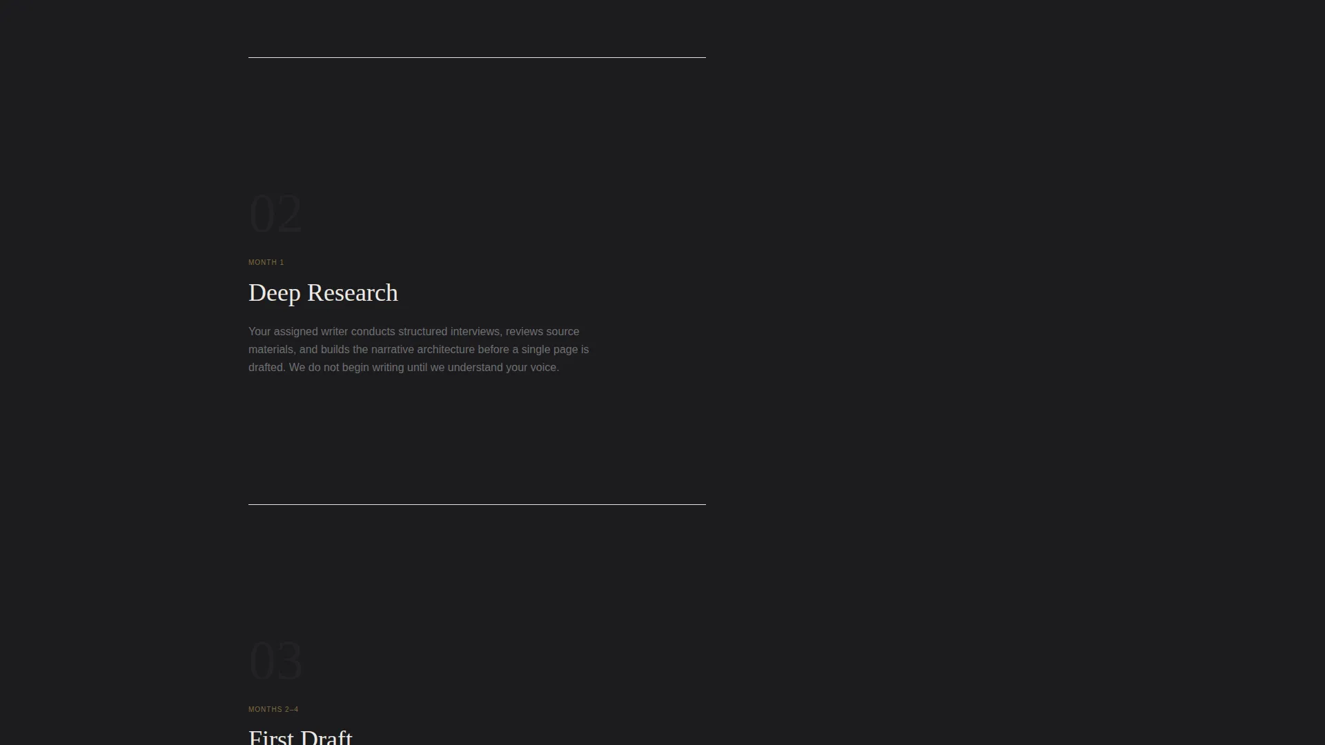 Confidential Ghostwriting Landing Page Template