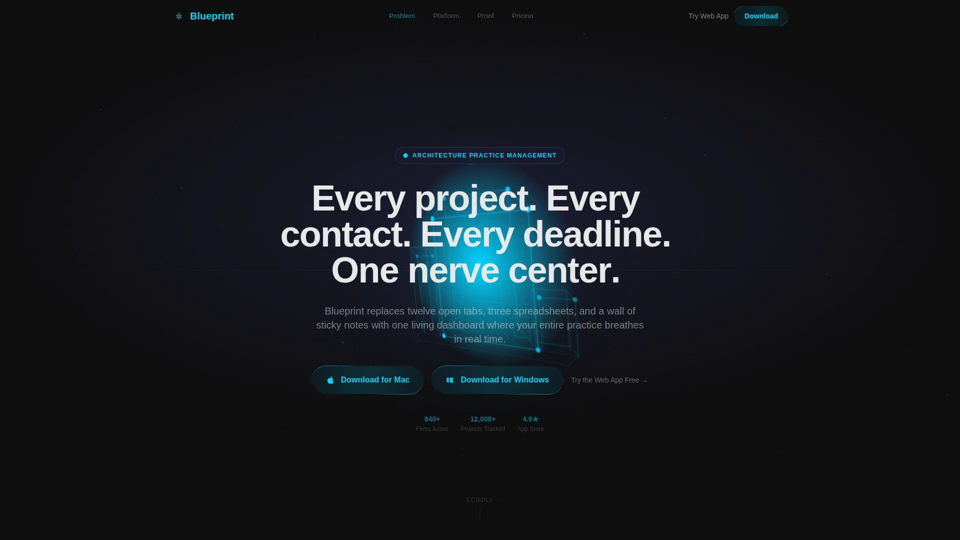 Architecture CRM Landing Page Template