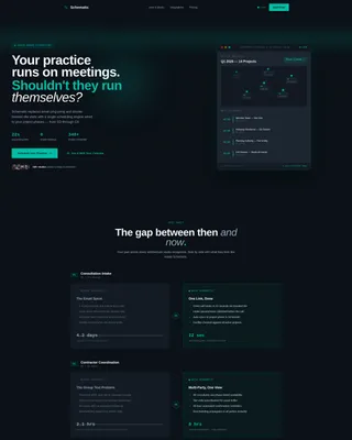 Architecture Firm Software Appointment Booking Website Template