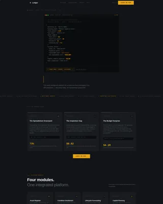 Architecture Firm Software Professional Website Template