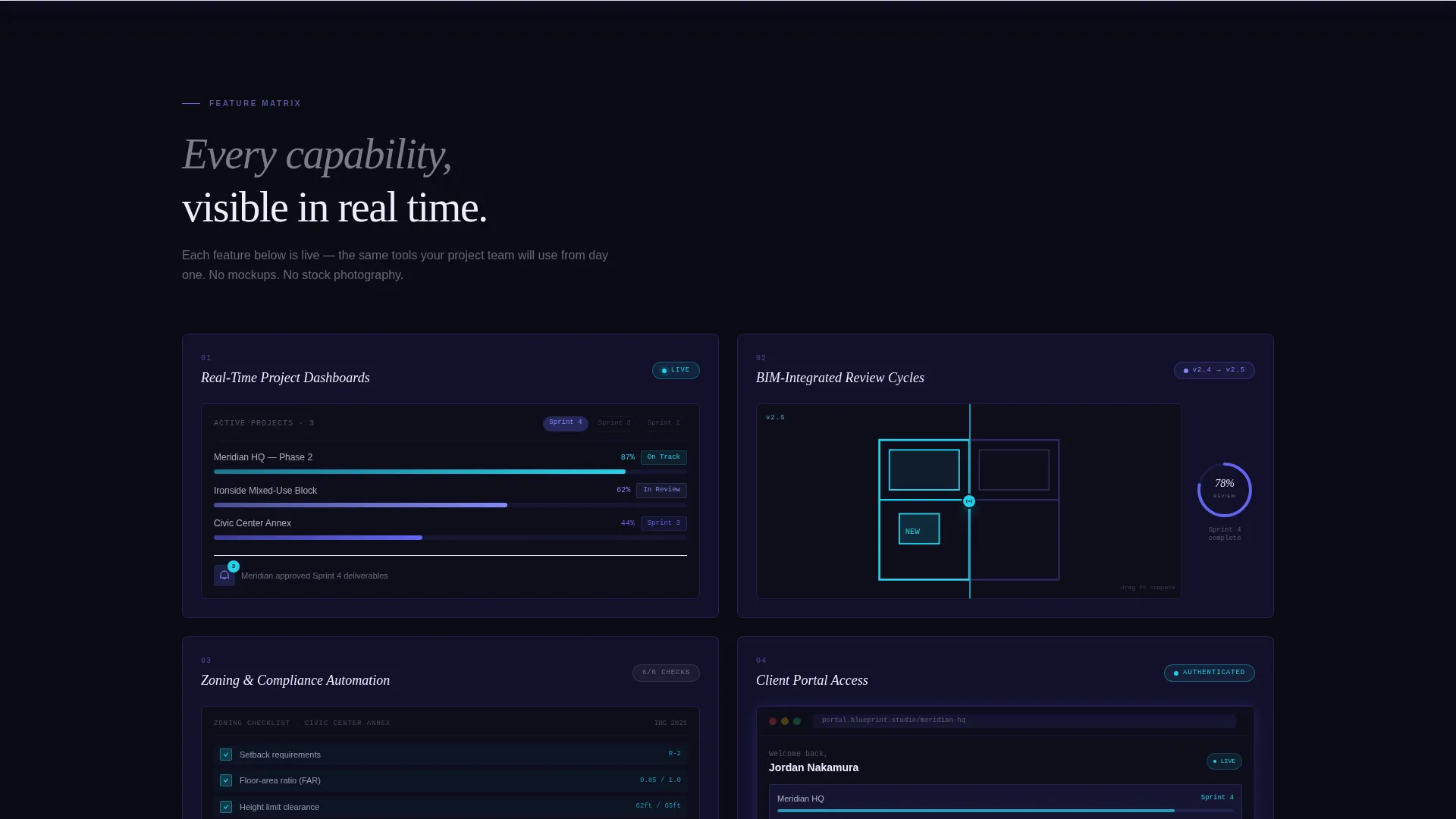 Agile Architecture Firm Coming Soon Landing Page