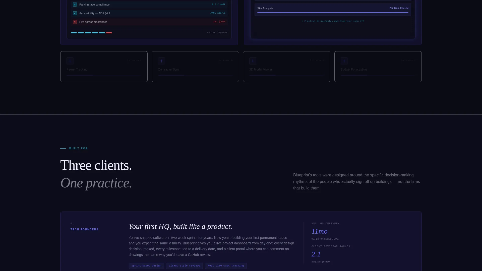 Agile Architecture Firm Coming Soon Landing Page
