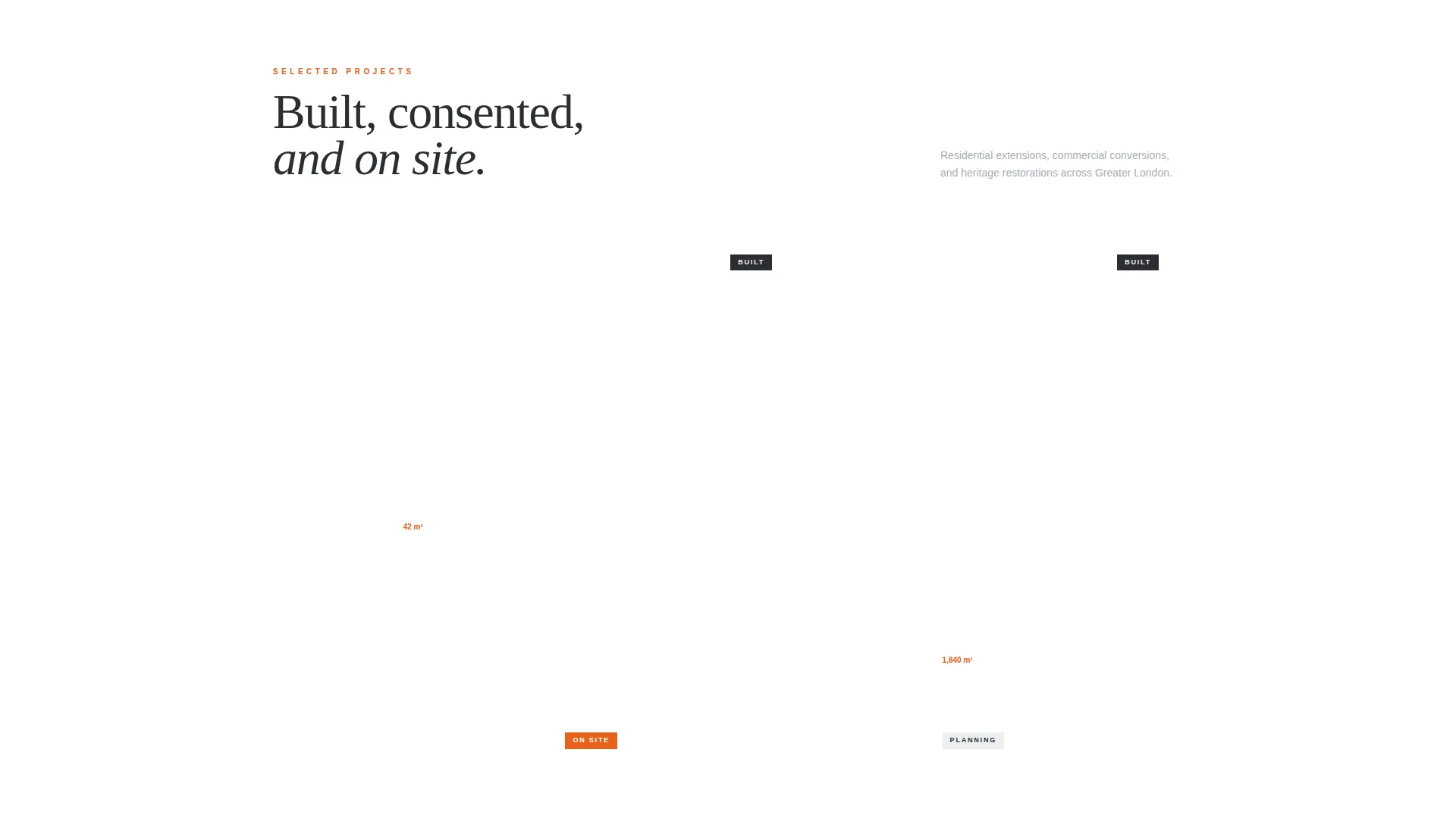 Architecture Firm Booking Website Template