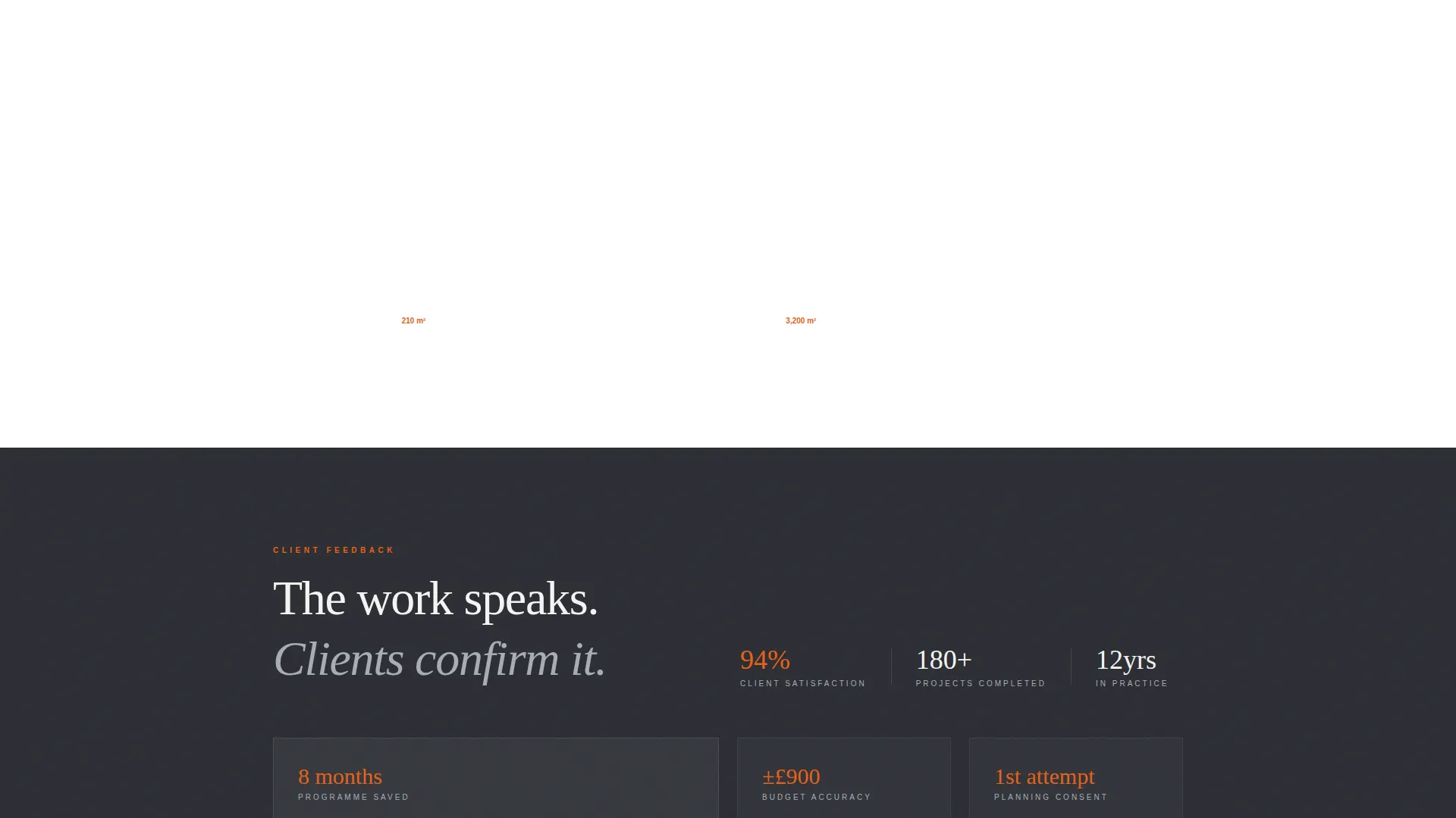 Architecture Firm Booking Website Template