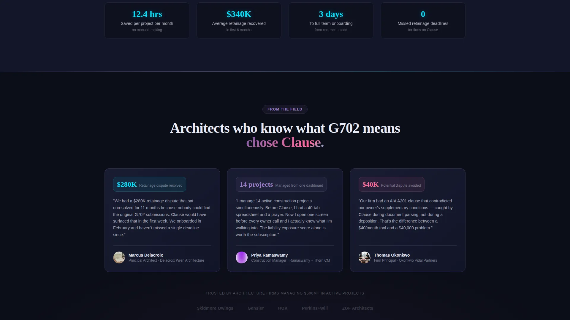 Architecture Firm Software Professional Website Template
