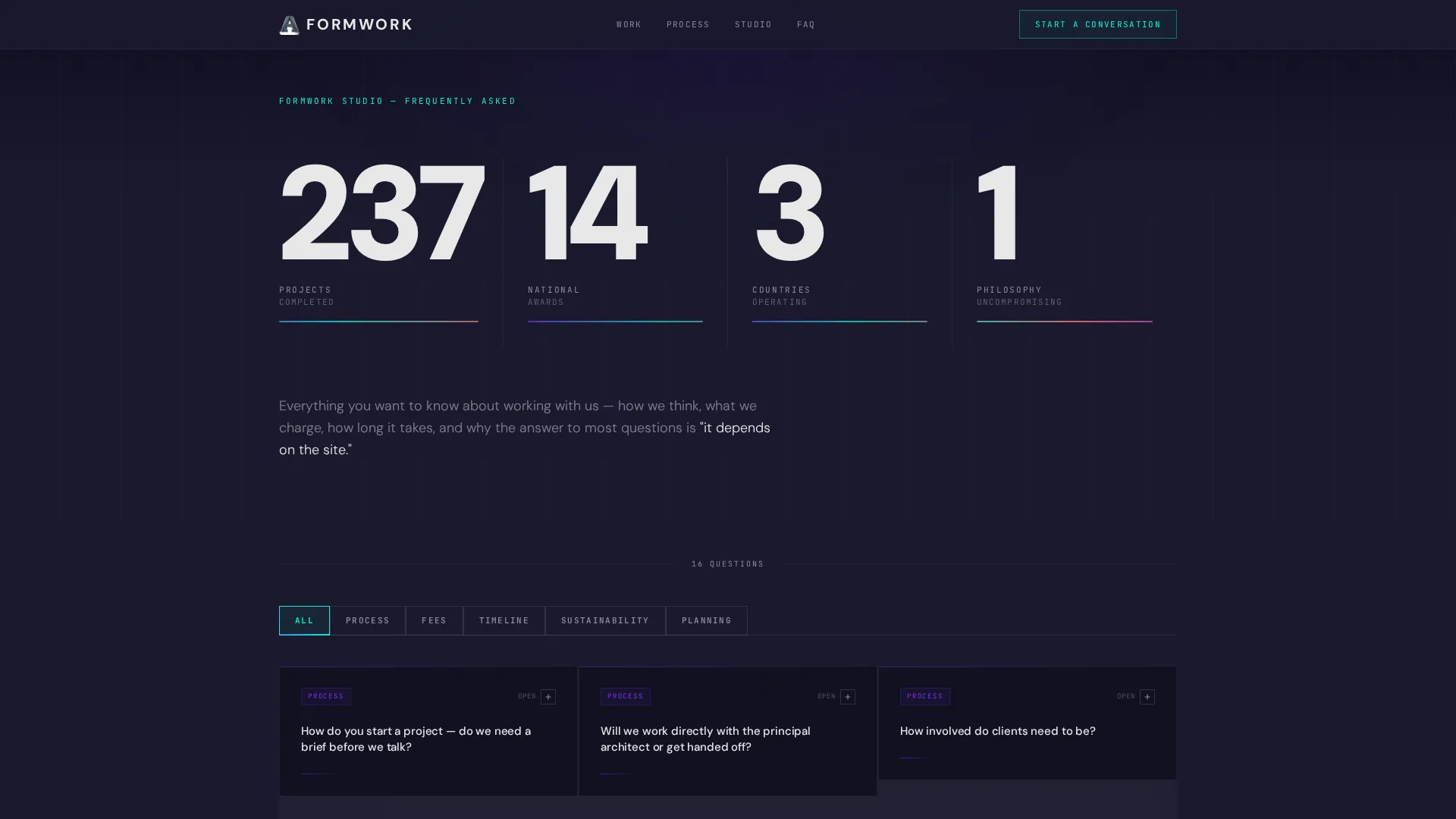 Premium Firm Landing Page Template