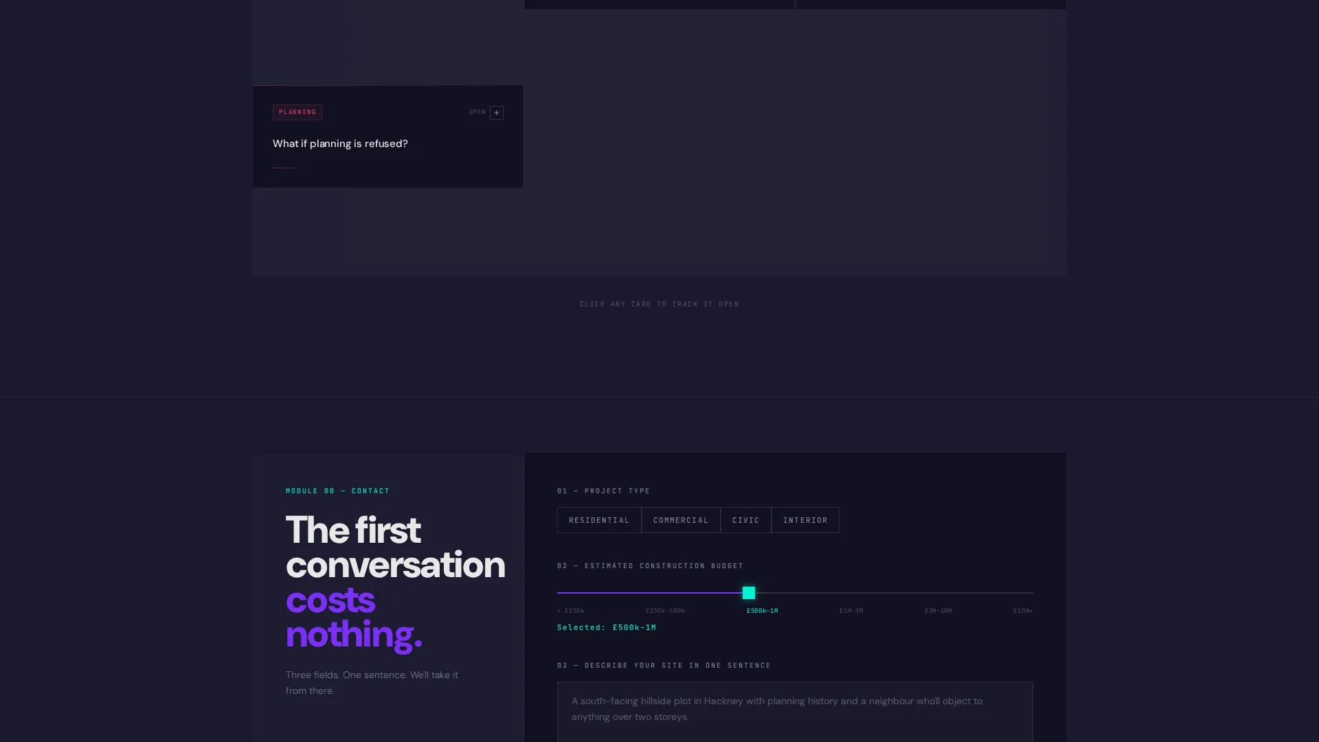 Premium Firm Landing Page Template