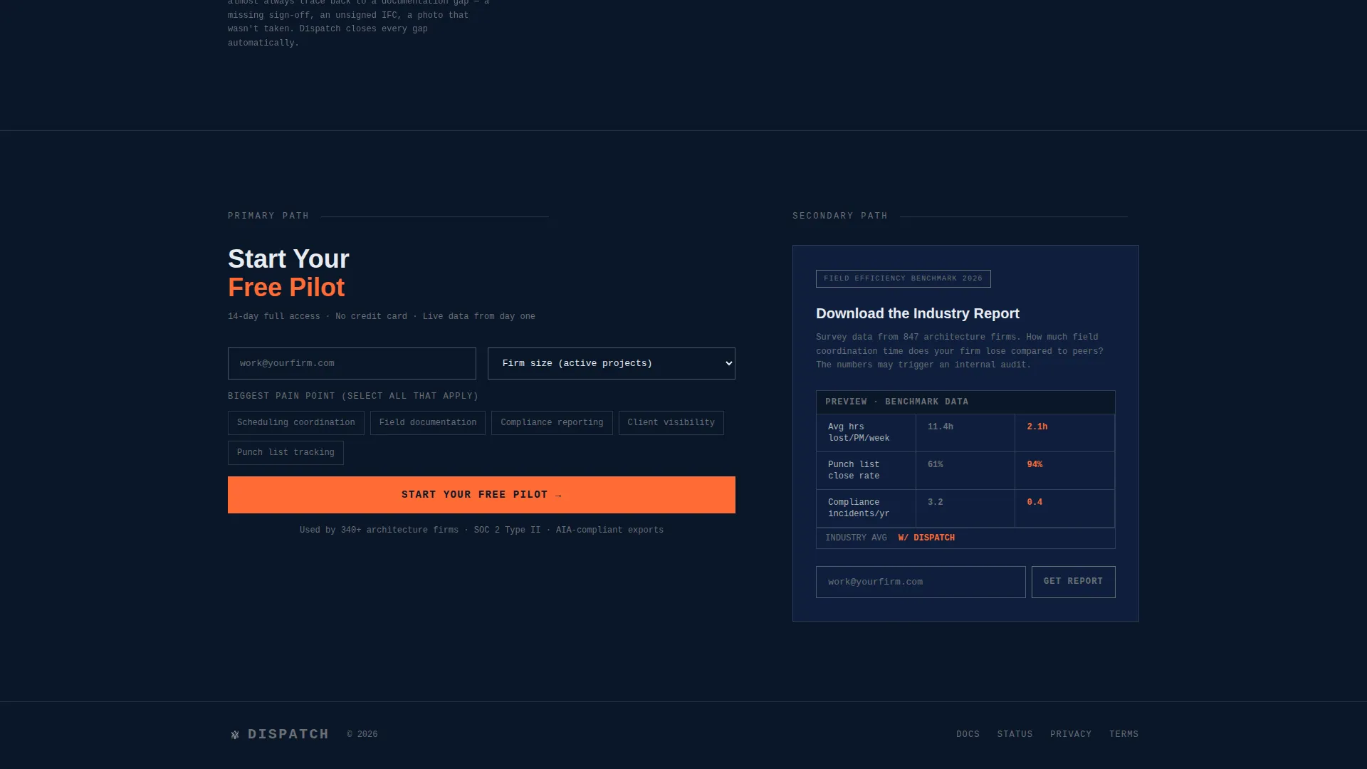 Architecture Firm Software Professional Website Template