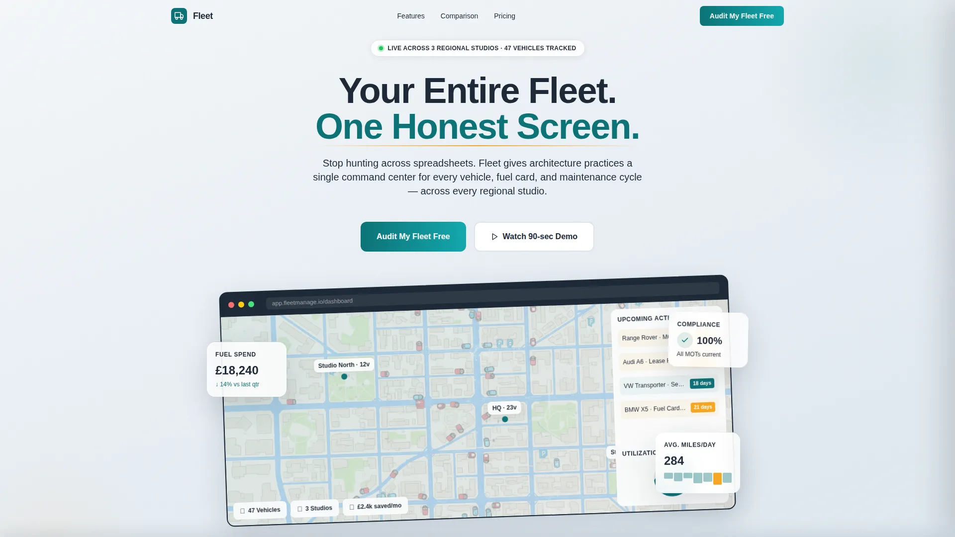 Advanced Architecture Firm Software Comparison Website Template