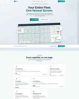 Advanced Architecture Firm Software Comparison Website Template