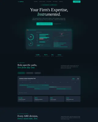 Architecture Firm Software Professional Website Template