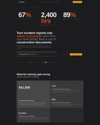 Architecture Firm Software Pricing & Packages Website Template