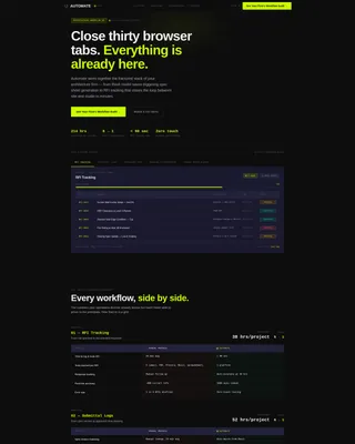 Architecture Firm Software Professional Website Template