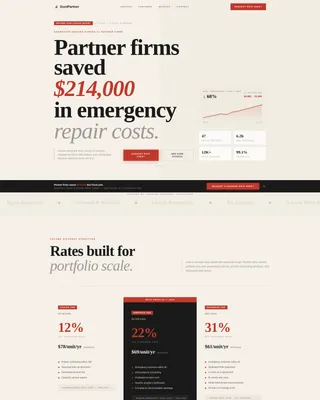 HVAC Contractor Marketing Reviews Website Template