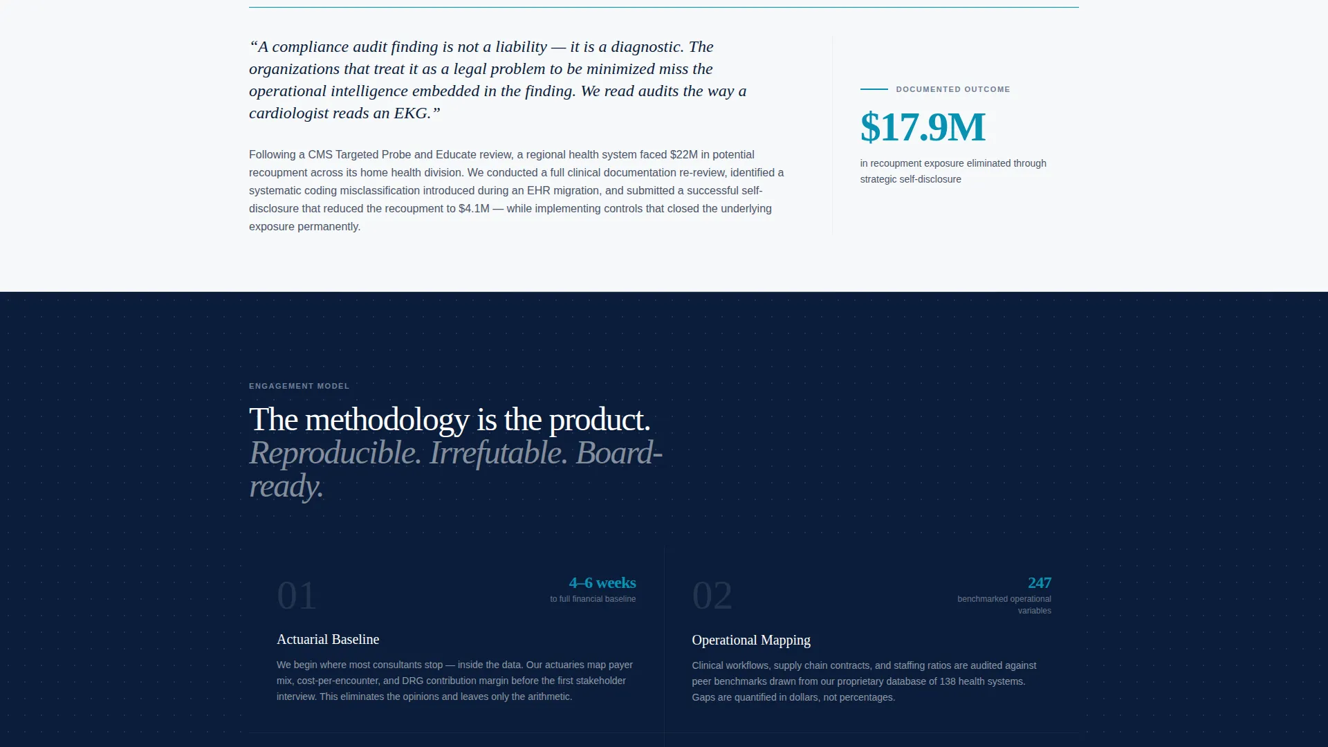 Specialist Consulting & Advisory Blog & Content Website Template