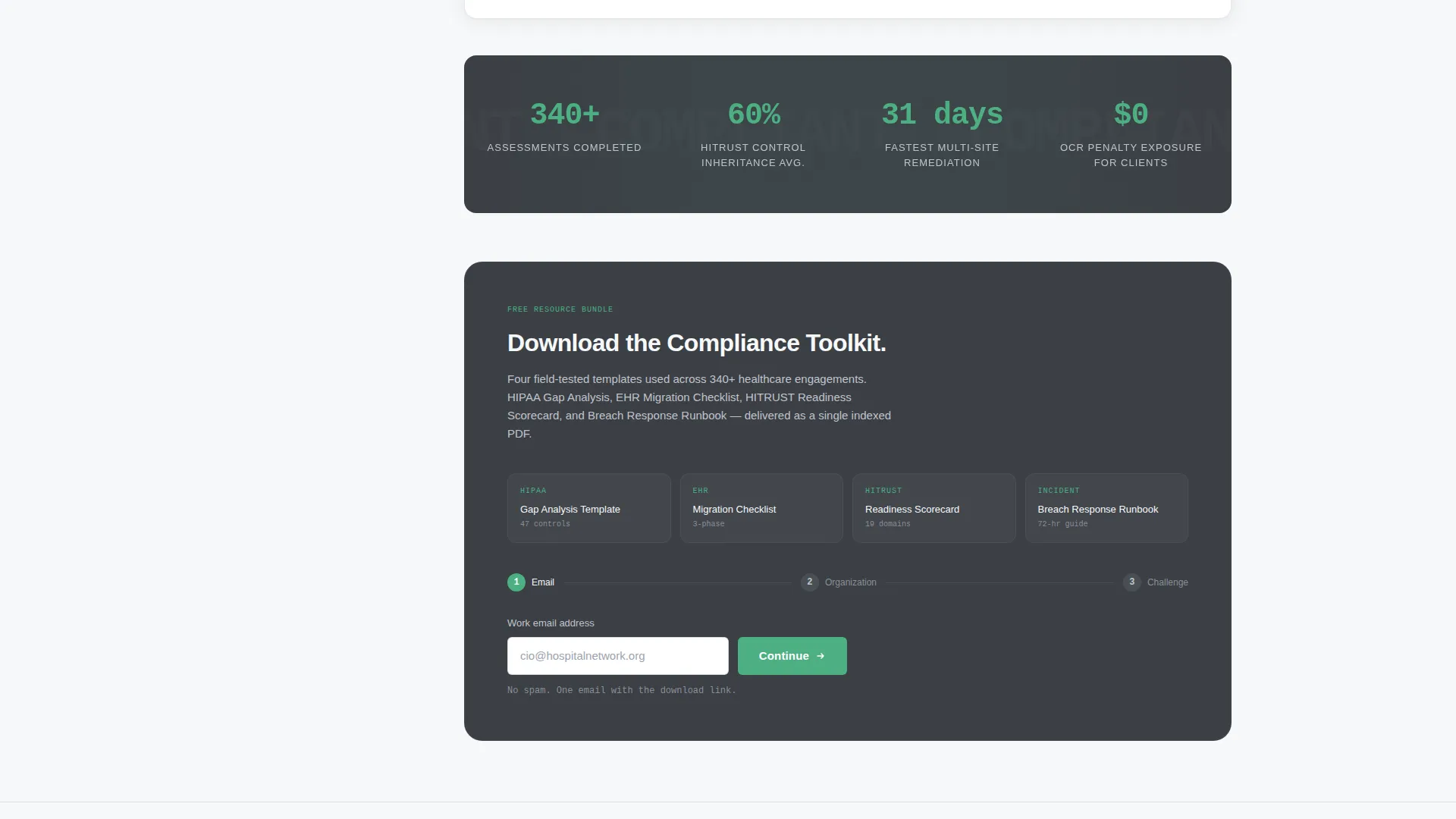 Healthcare Consulting Reviews Website Template