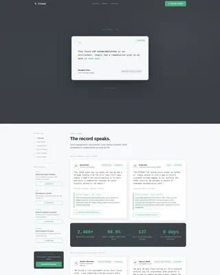Healthcare Consulting Reviews Website Template