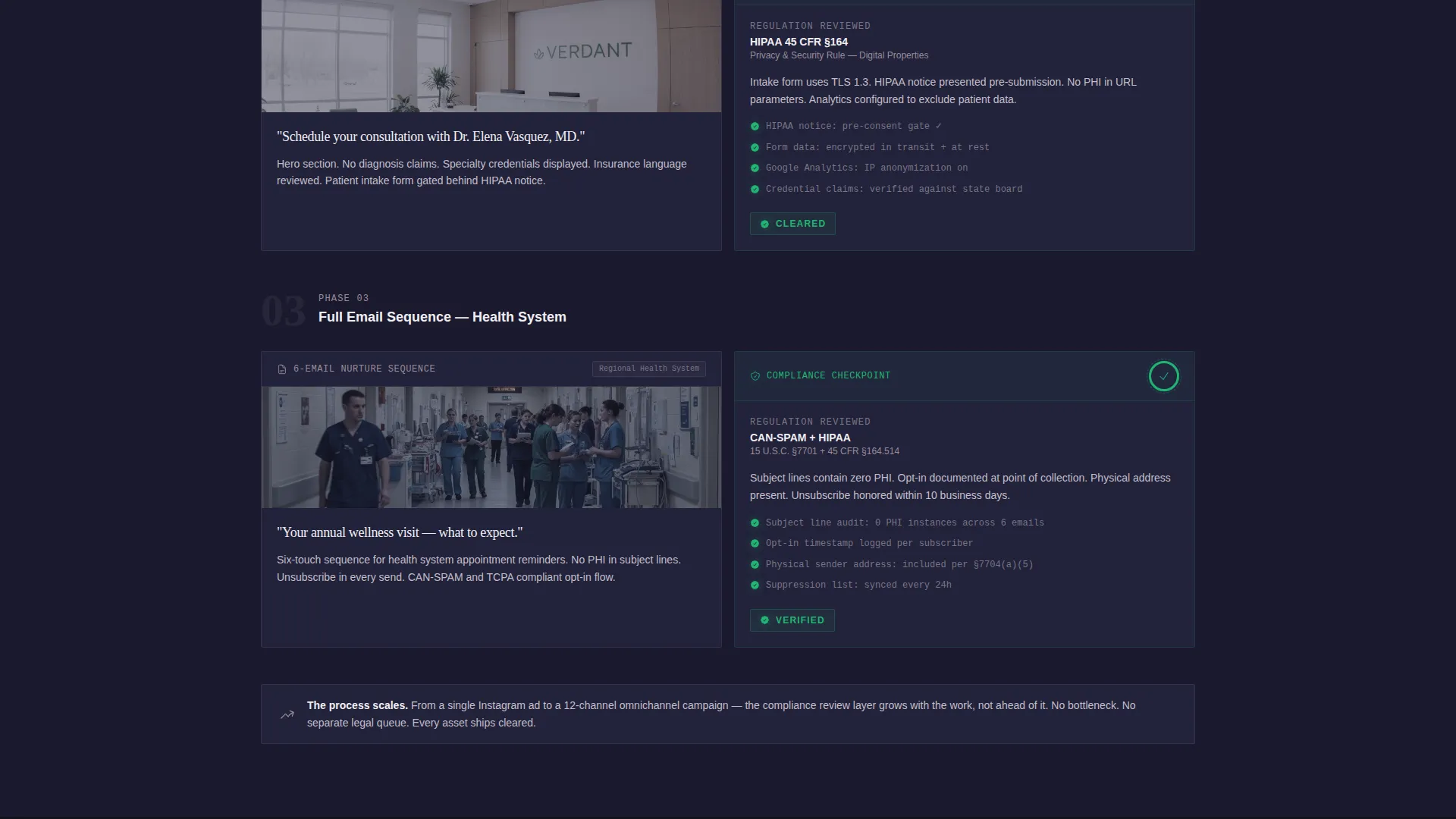 Healthcare Marketing Consultant Landing Page Template