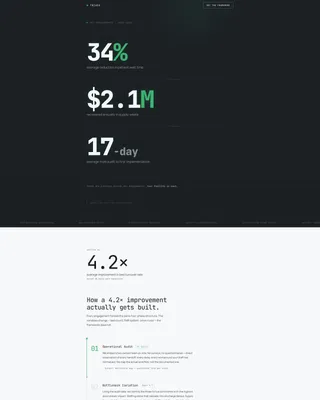 Precision Healthcare Consulting Landing Page Template