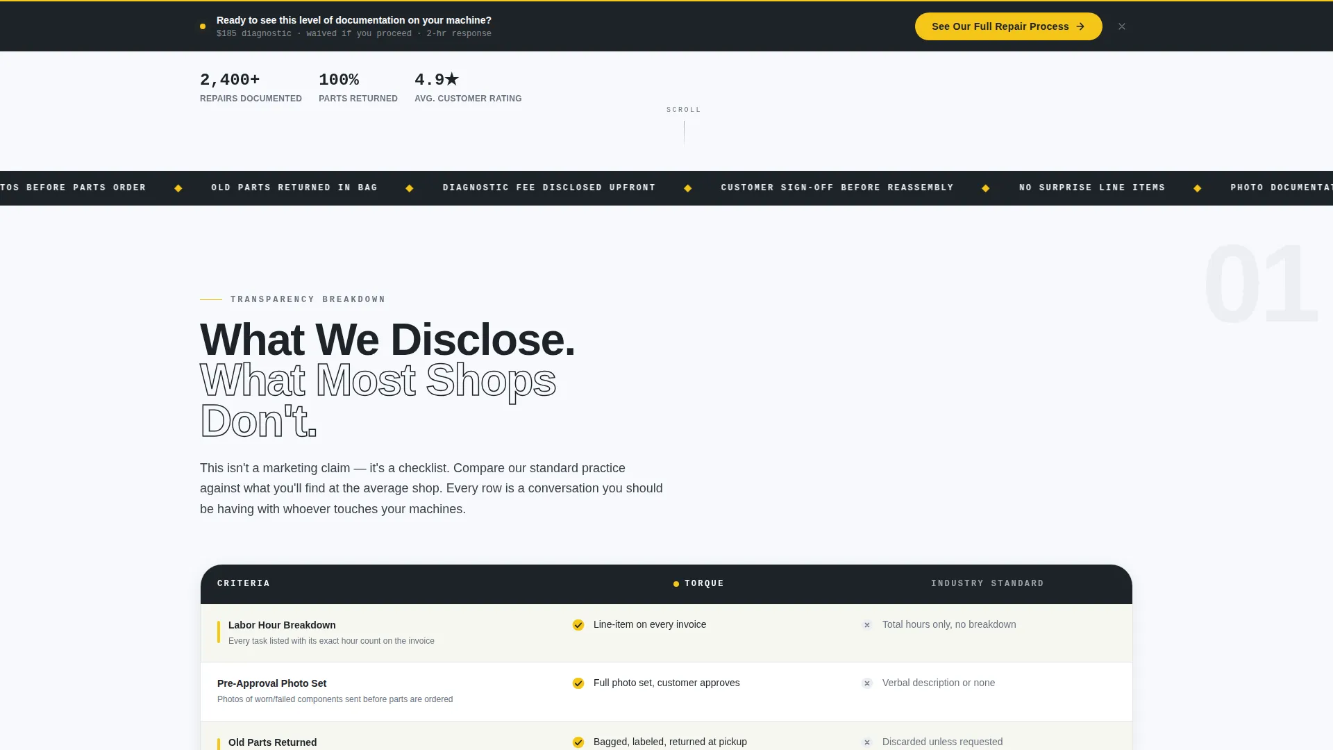 Heavy Equipment Mechanic Review Landing Page