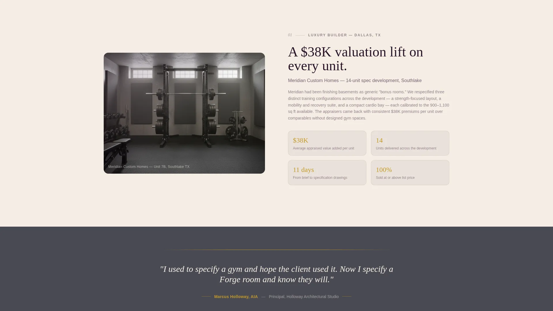 Premium Gym Landing Page Template