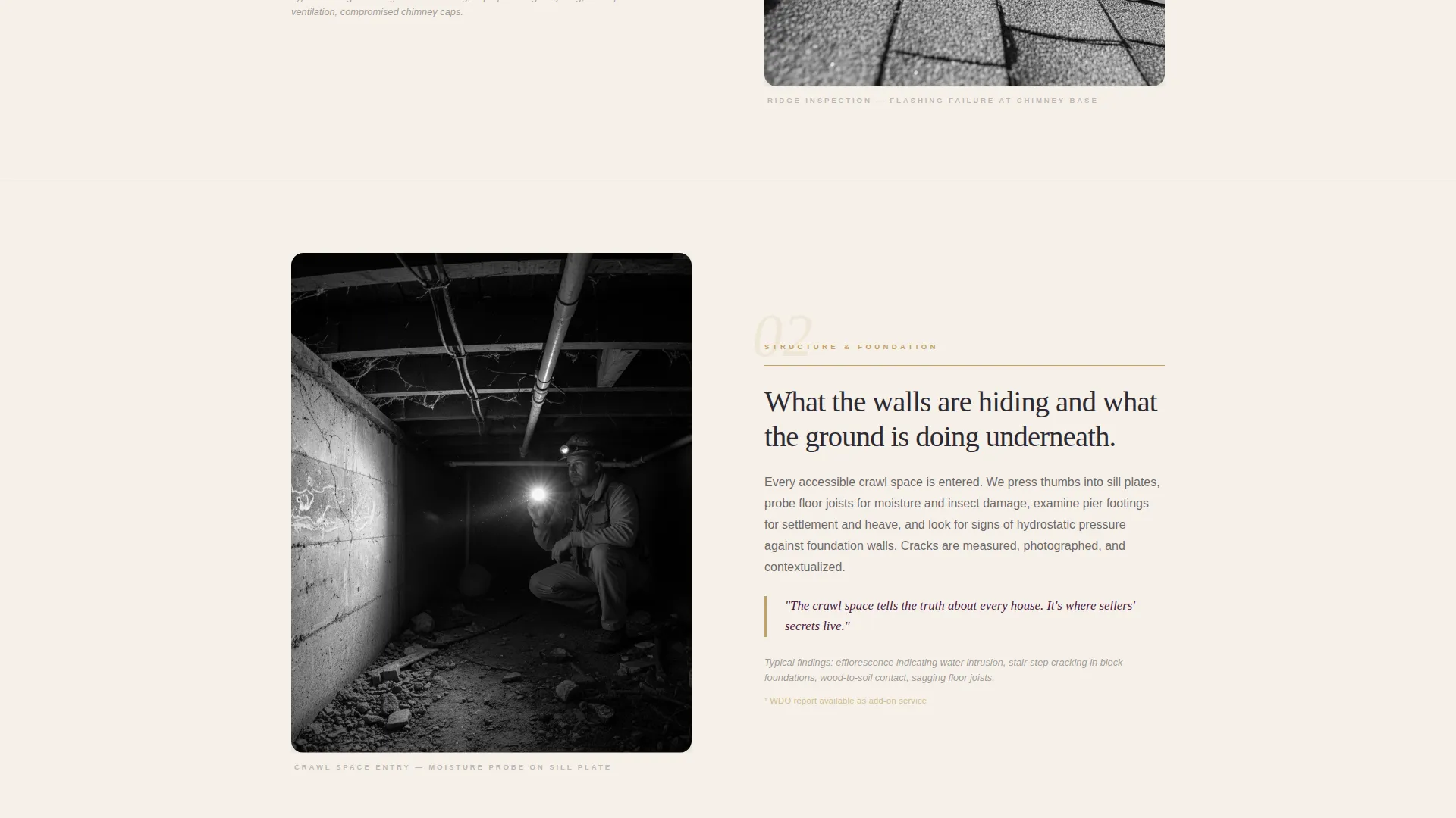 Home Inspector Landing Page Template