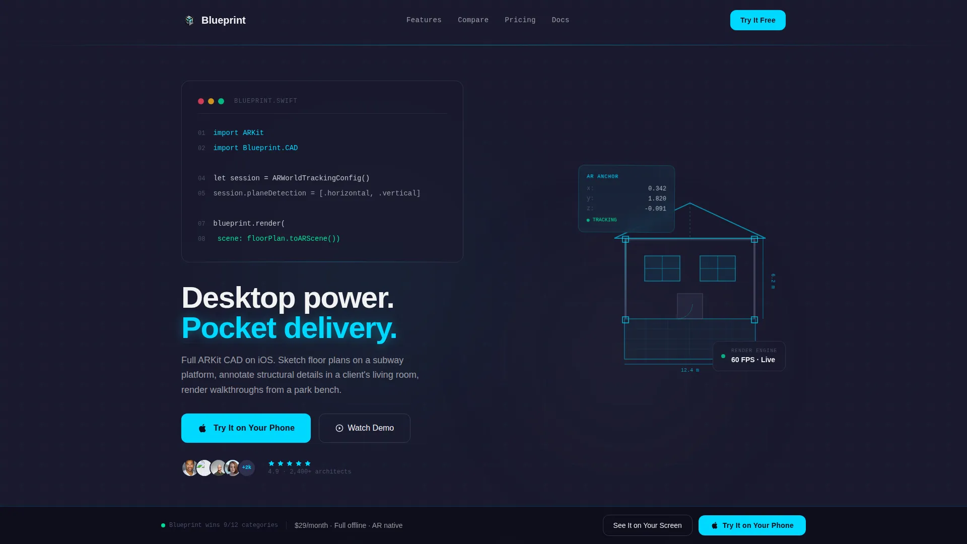 Architecture Digital Presence Specialist Professional Website Template