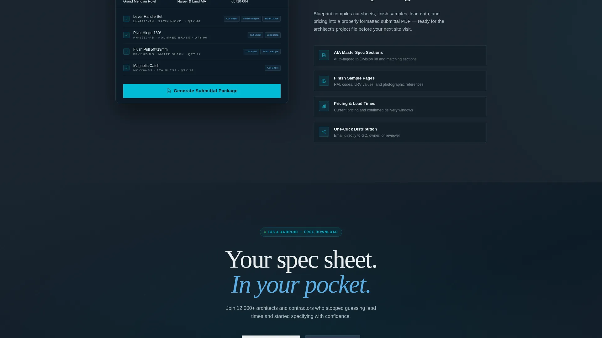 Architecture Digital Presence Professional Website Template