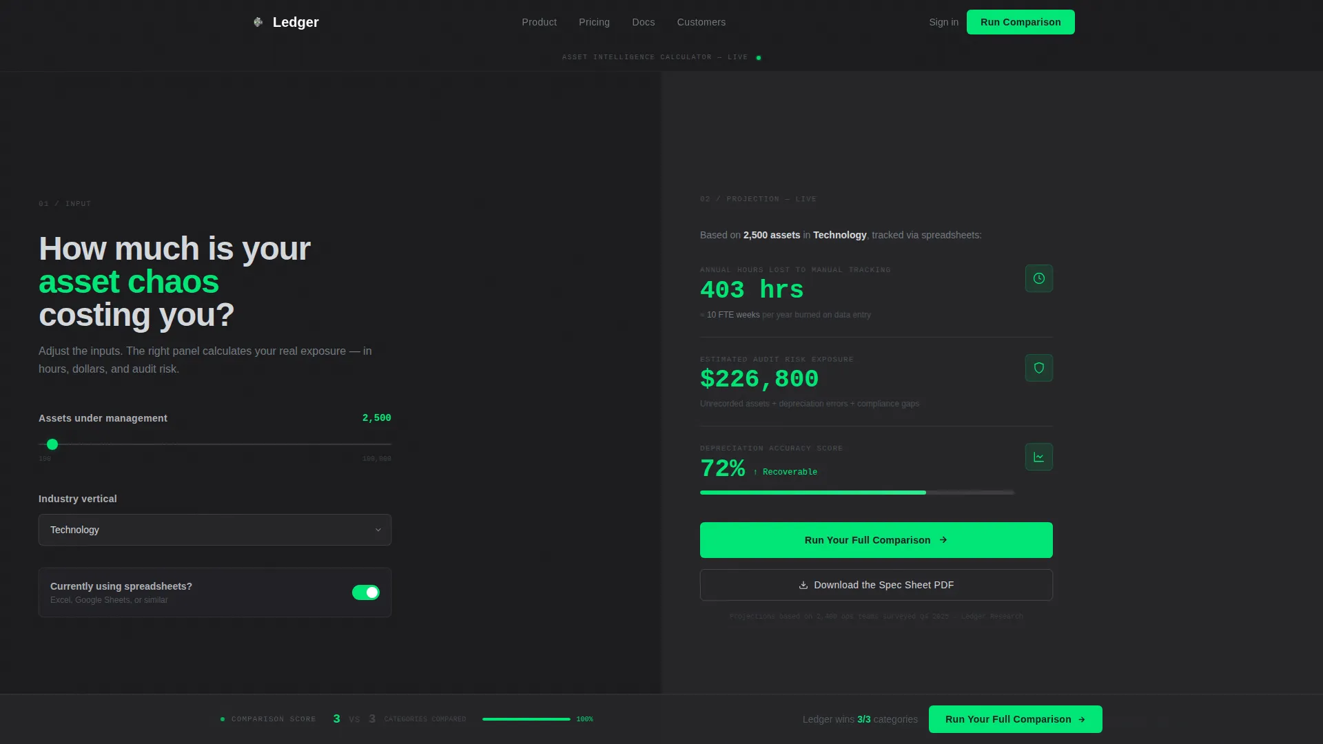 Expert Software & SaaS Cost Estimator Website Template