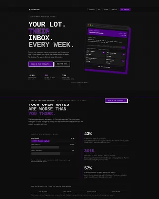 Premium Dealer Landing Page Template