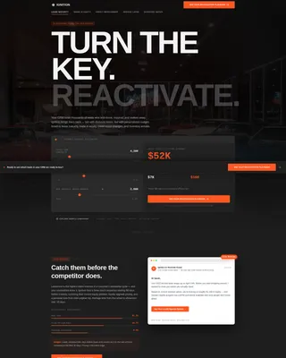 Auto Dealer Re-Engagement Email Landing Page