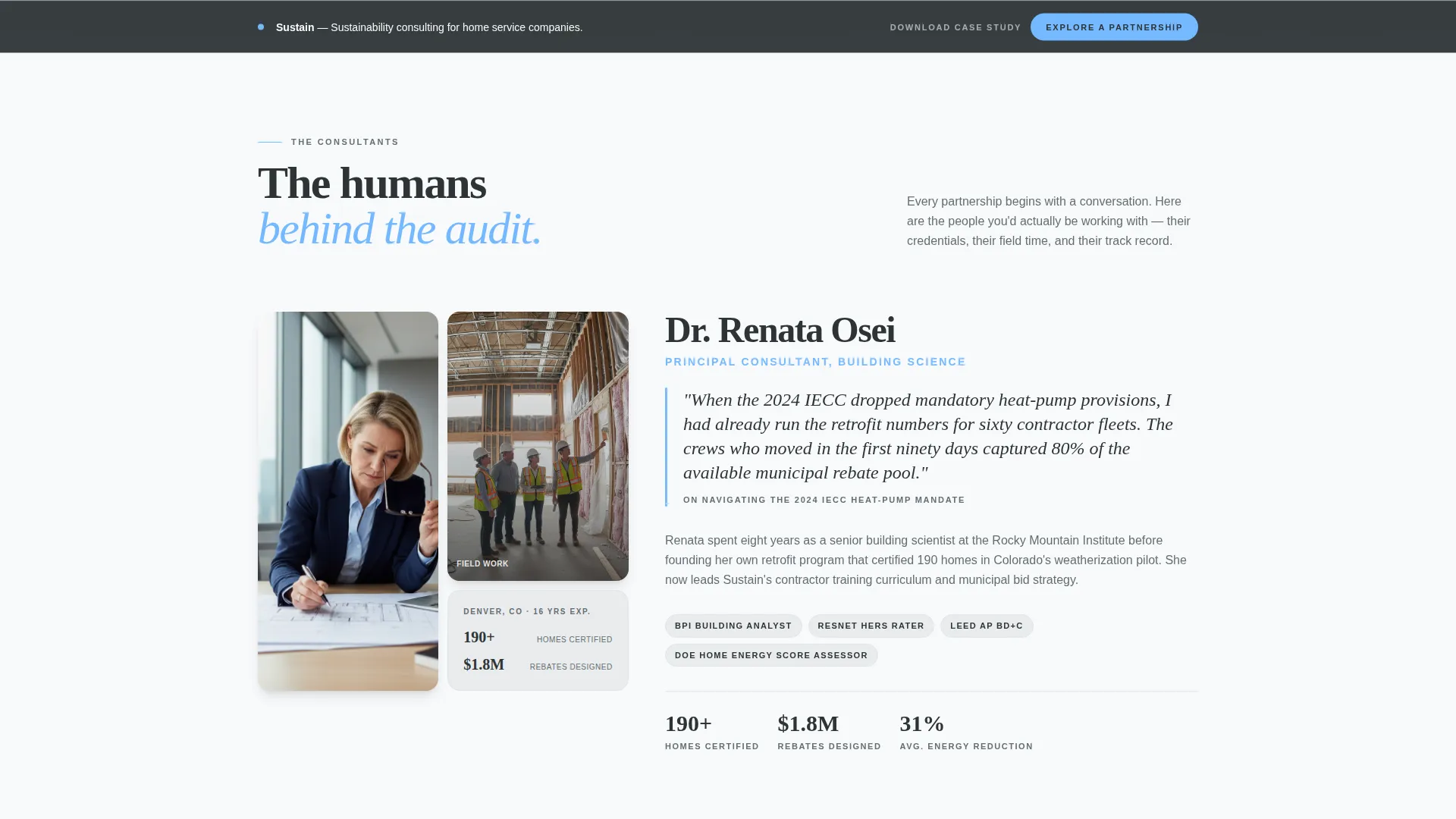 Modern Services Landing Page Template